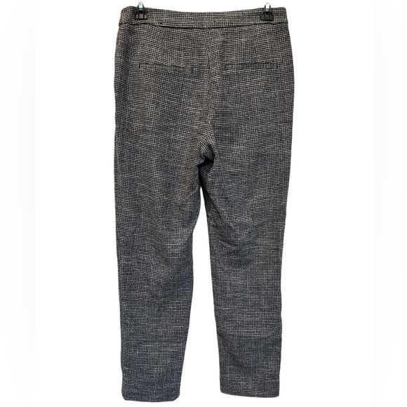 H&M Black Gray White Tweed Pants Slacks - Excellent Condition - Comfortable - 4 - Picture 2 of 7